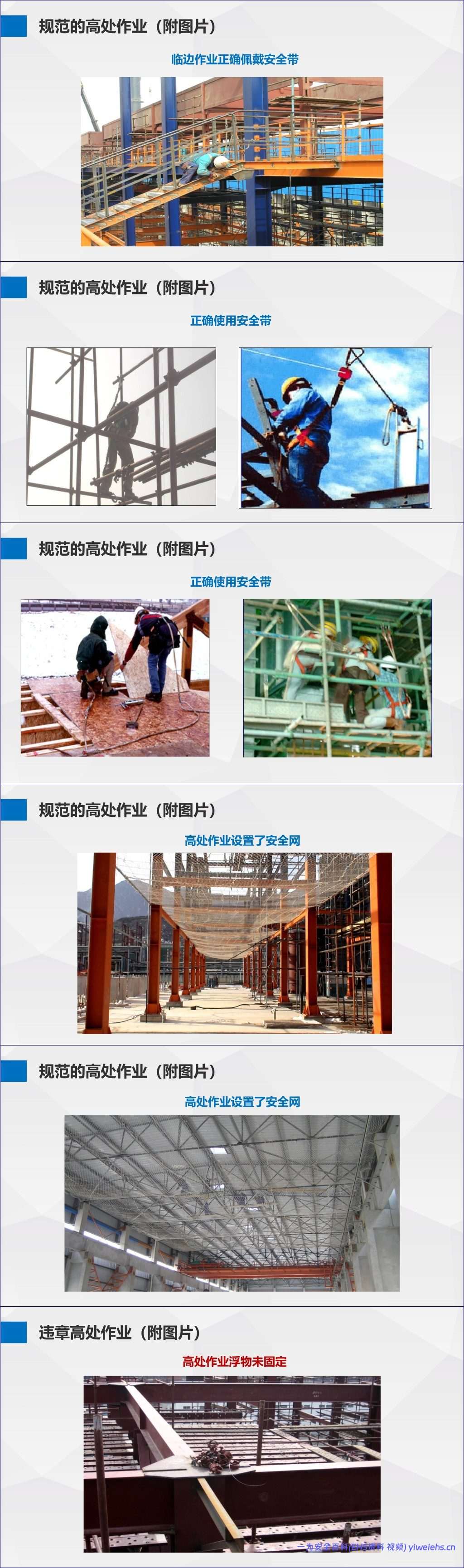 【PPT】最全面的高处作业安全培训