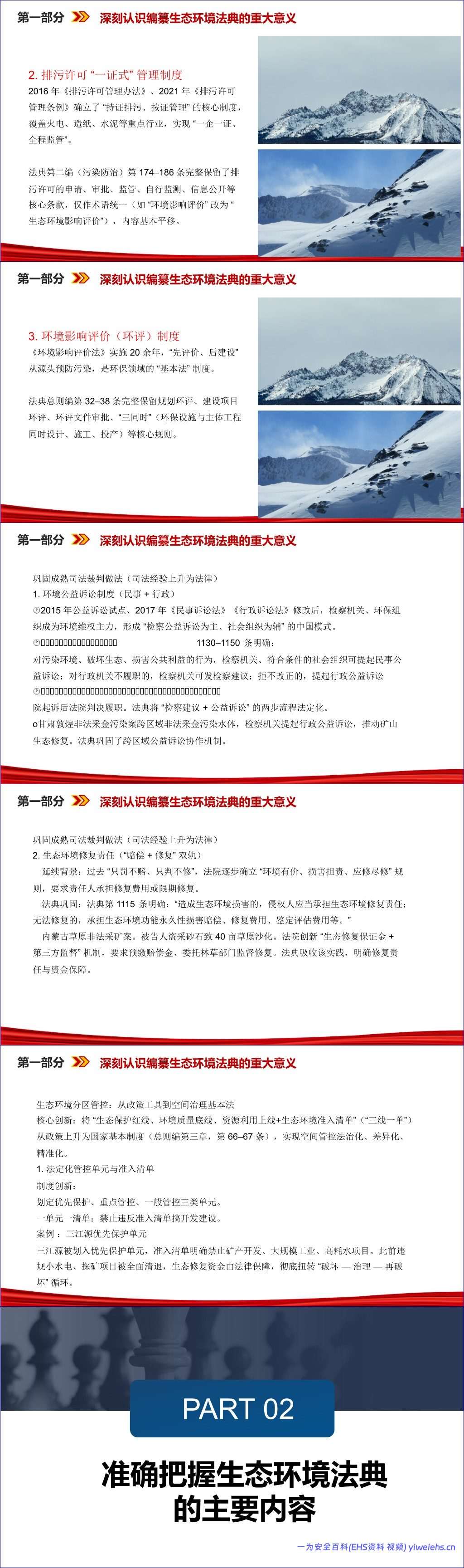【PPT】最新版生态法典解读课件