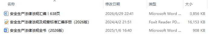 【文件】安全生产法律法规合规汇编手册