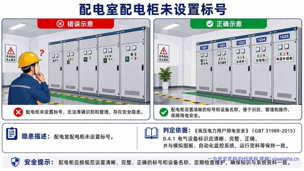 【PDF】配电室常见安全隐患图册,图文并茂,有依有据