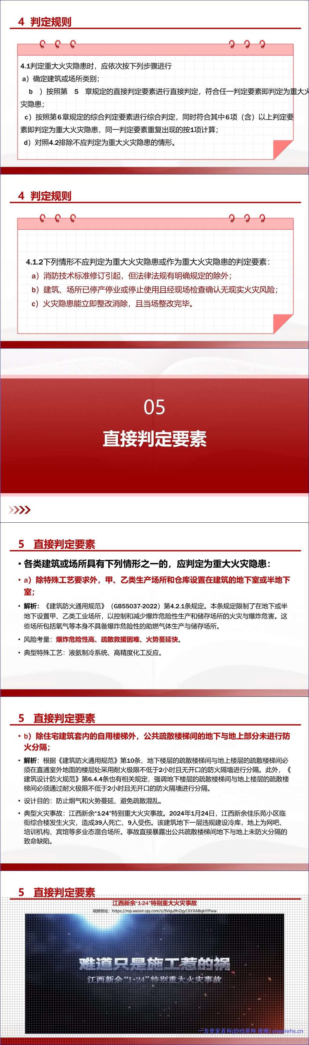 【PPT】GB 35181-2025 重大火灾隐患判定规则深度解读