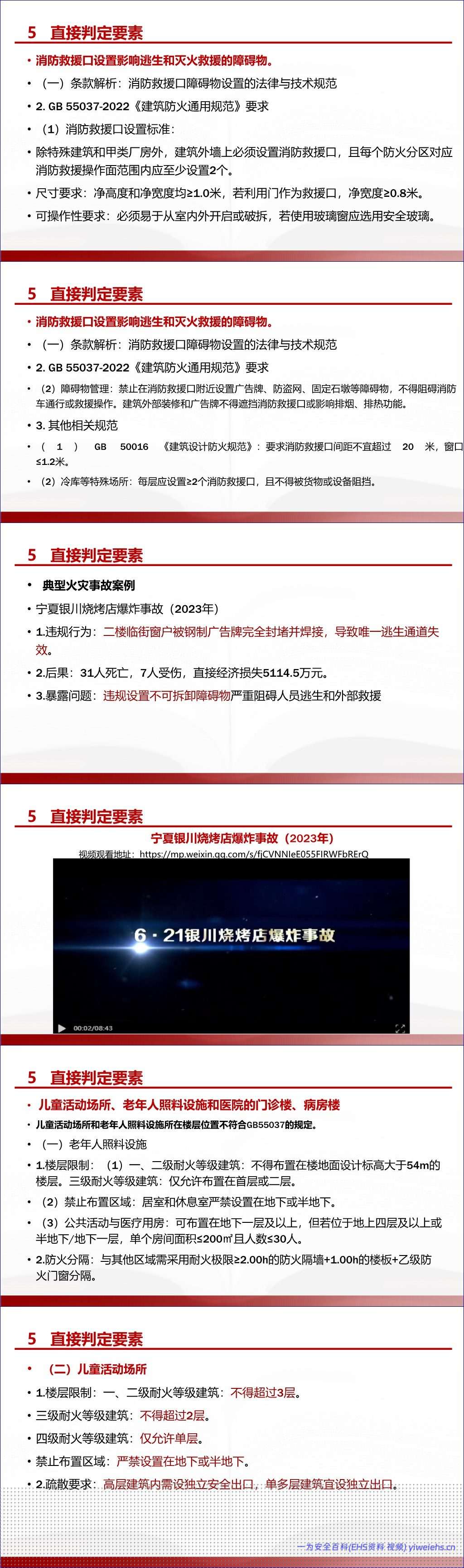 【PPT】GB 35181-2025 重大火灾隐患判定规则深度解读
