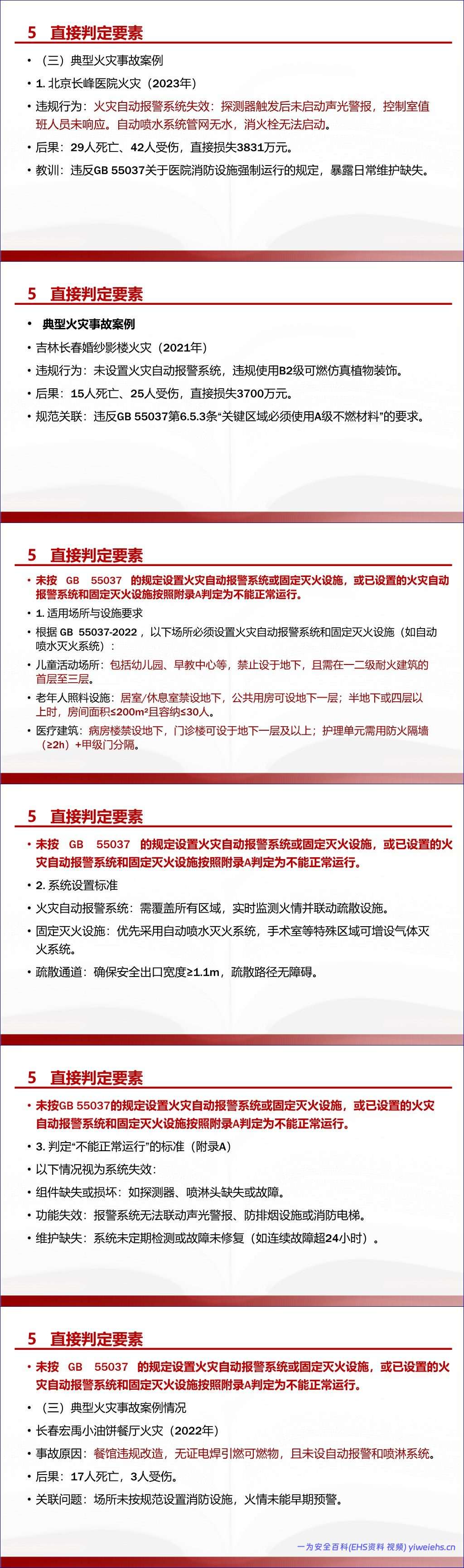 【PPT】GB 35181-2025 重大火灾隐患判定规则深度解读