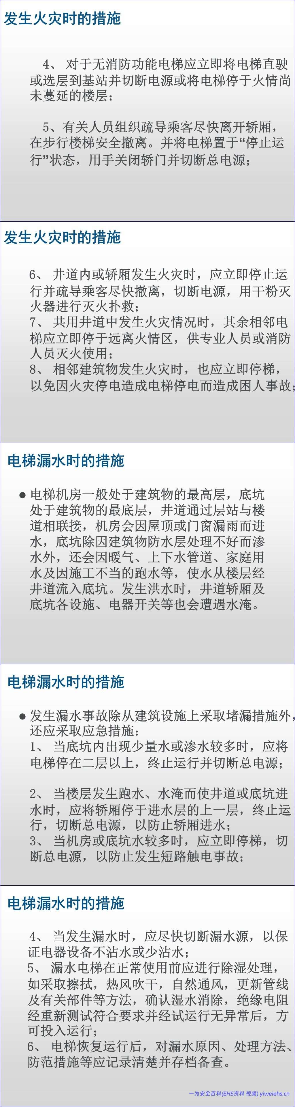 【PPT】电梯基本工作原理及安全防护