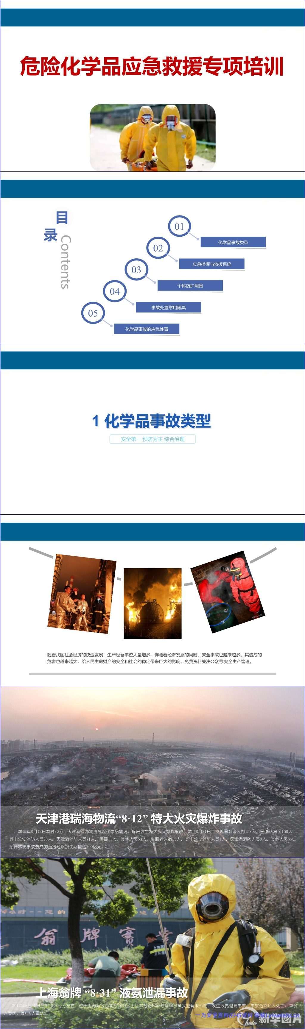 【PPT】危险化学品应急救援专项培训