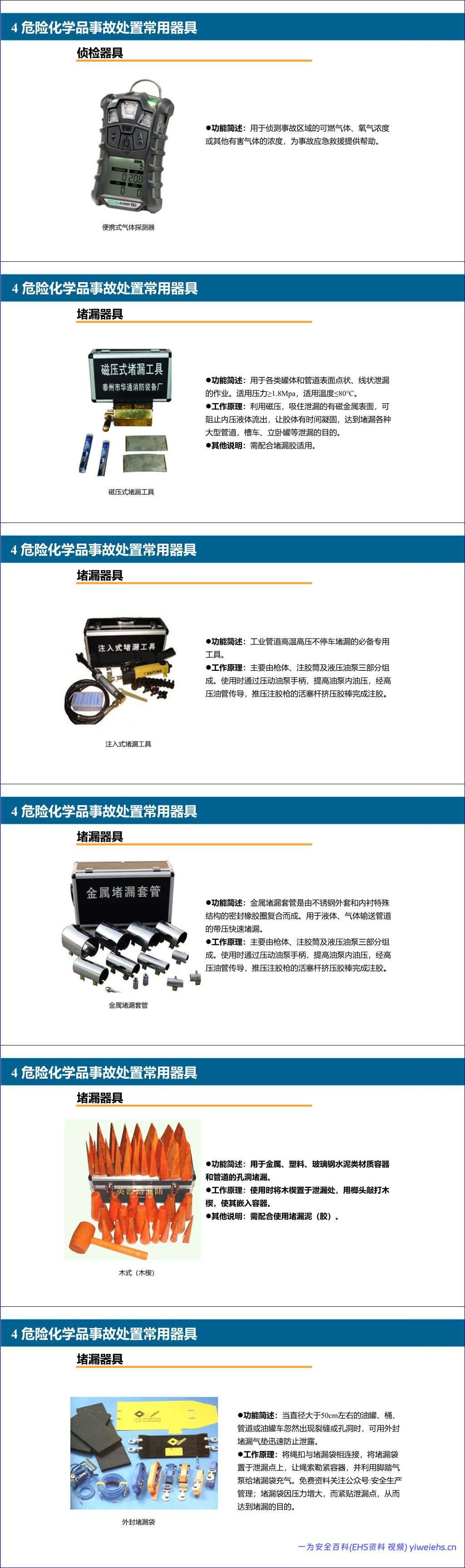 【PPT】危险化学品应急救援专项培训