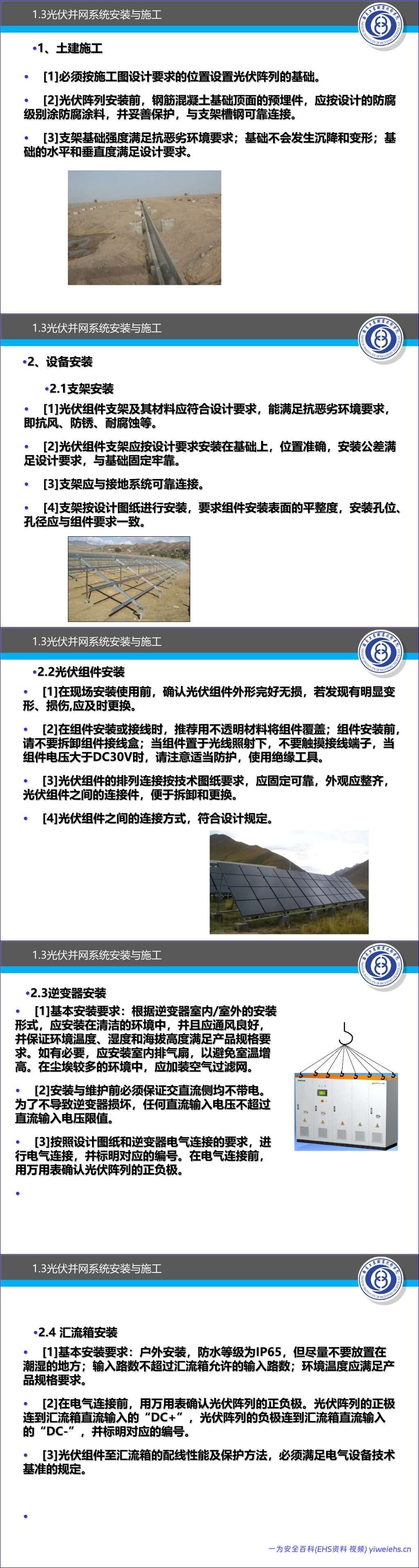 【PPT】光伏并网系统设计安装