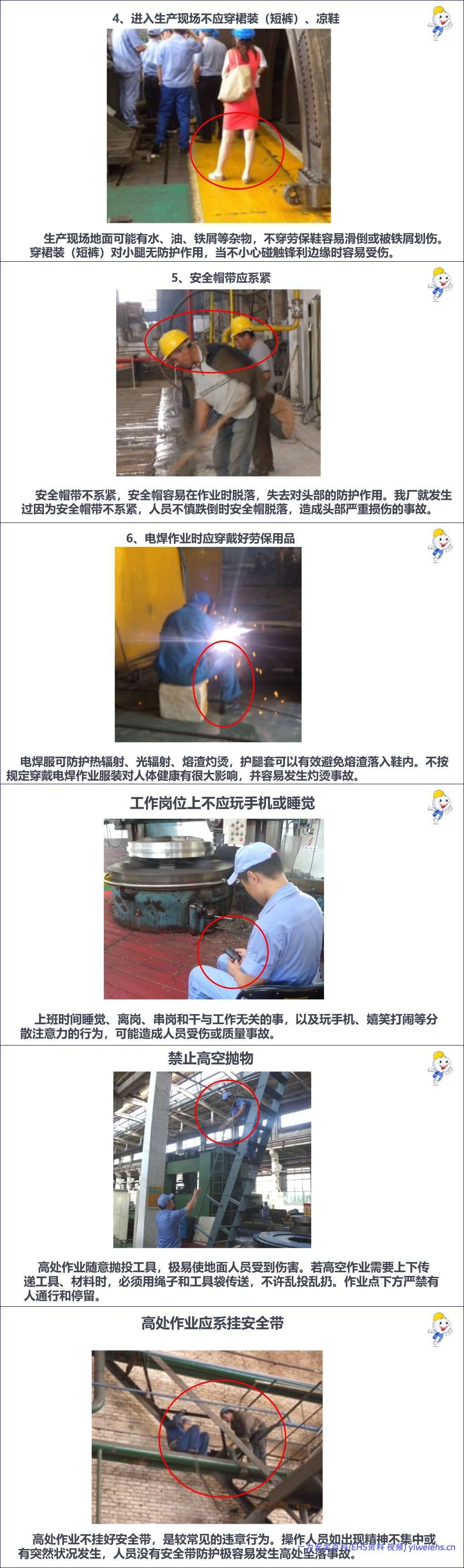 【PPT】员工行为安全手册