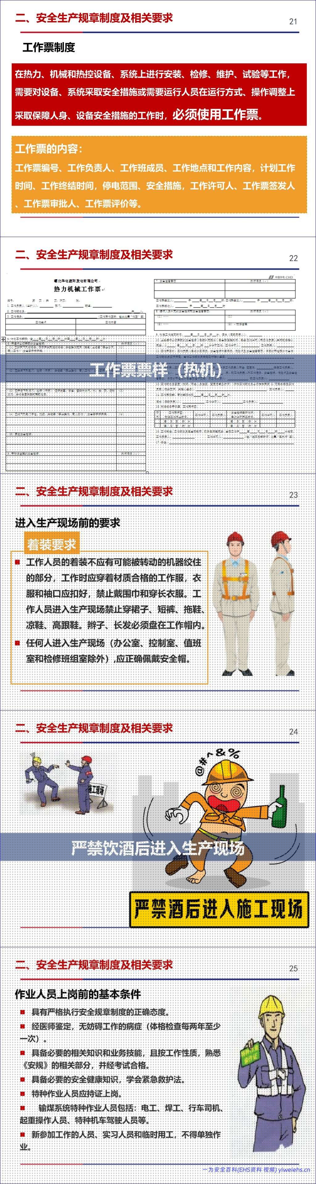【PPT】火力发电企业新员工入场安全教育培训