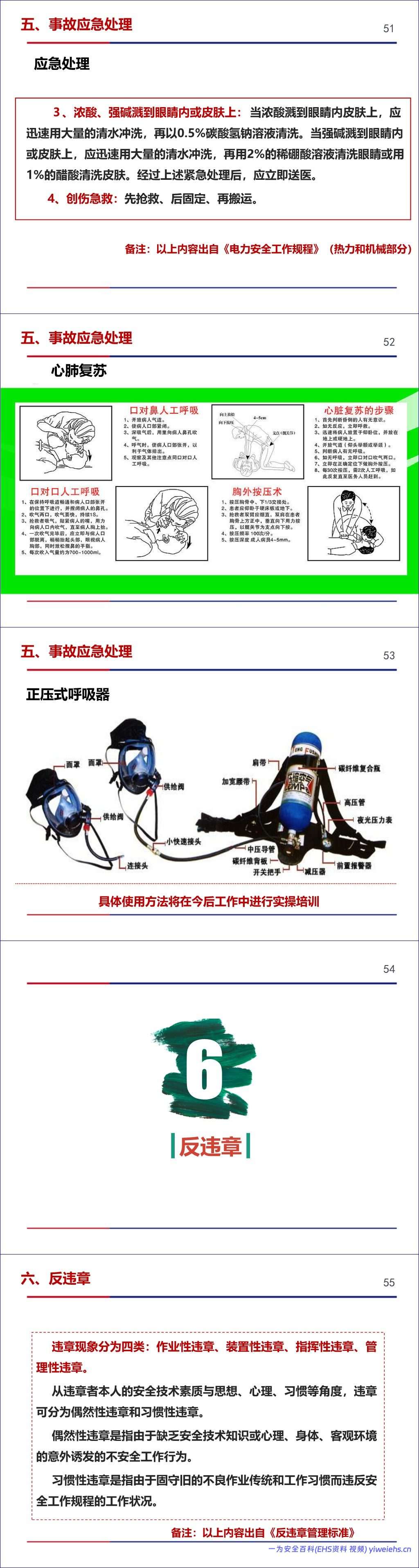 【PPT】火力发电企业新员工入场安全教育培训