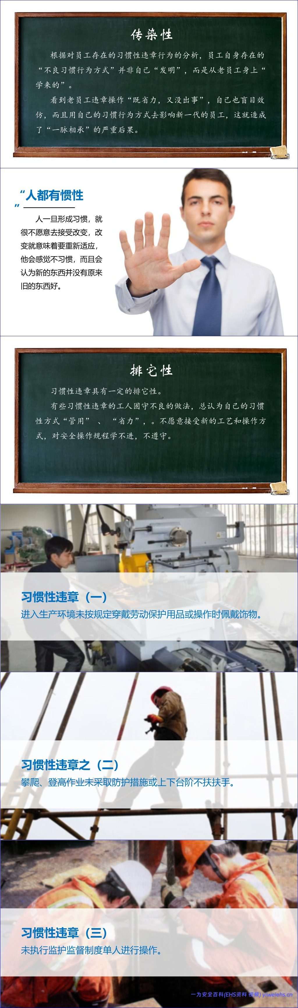【PPT】习惯性违章发生的原因分析及对策研究