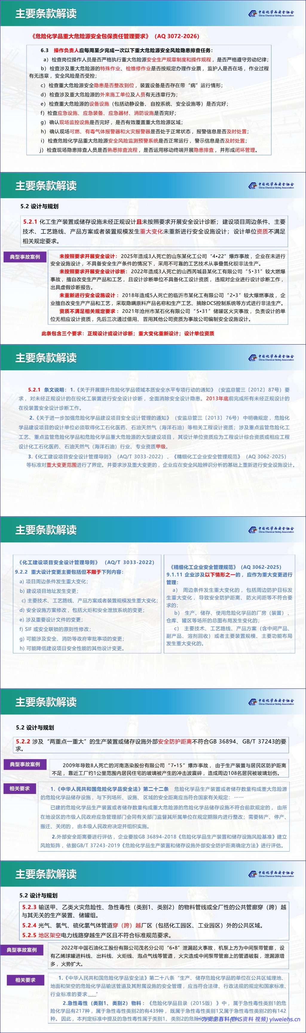 【PPT】《化工和危险化学品生产经营企业重大生产安全事故隐患判定准则》AQ-3067解读丨82页