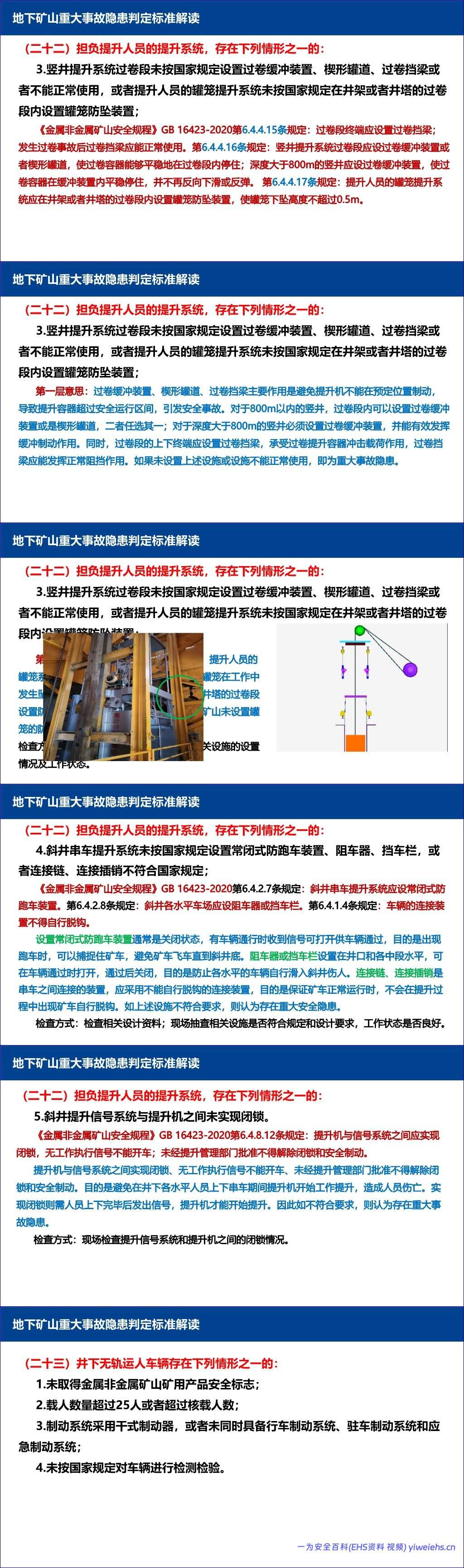 【PPT】金属非金属地下矿山、露天矿山及尾矿库重大事故隐患判定标准解读-196页