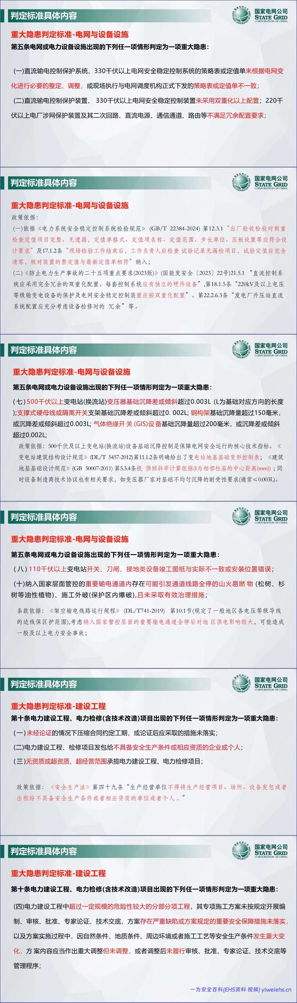 【PPT】新版《电力重大事故隐患判定标准及治理监督管理规定》解读-41页