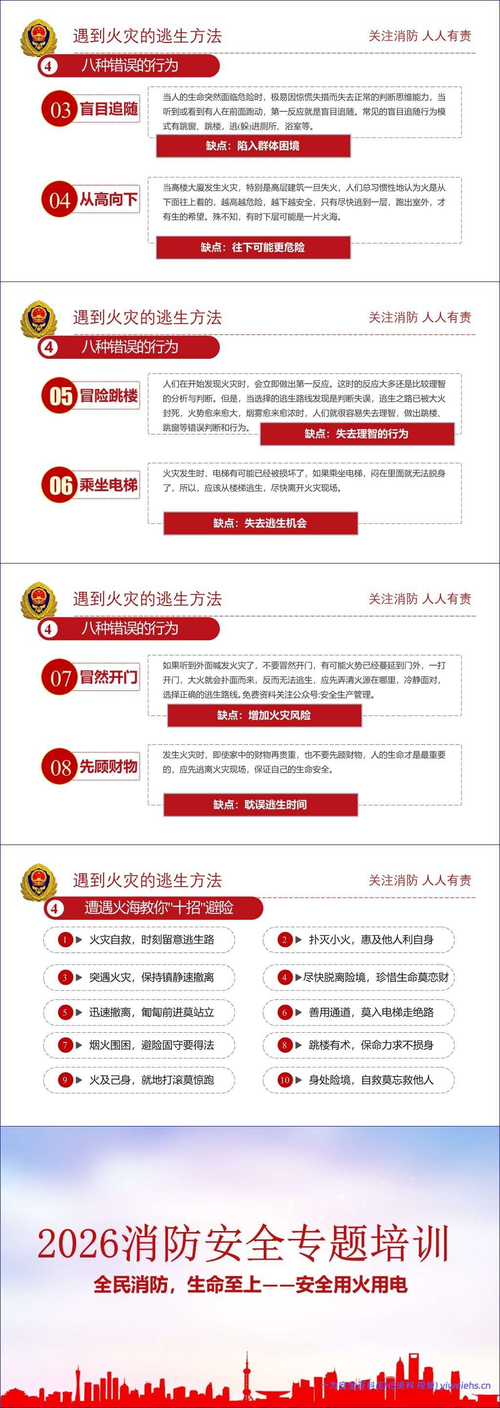 【PPT】2026年消防安全专题培训(含近期火灾事故案例)