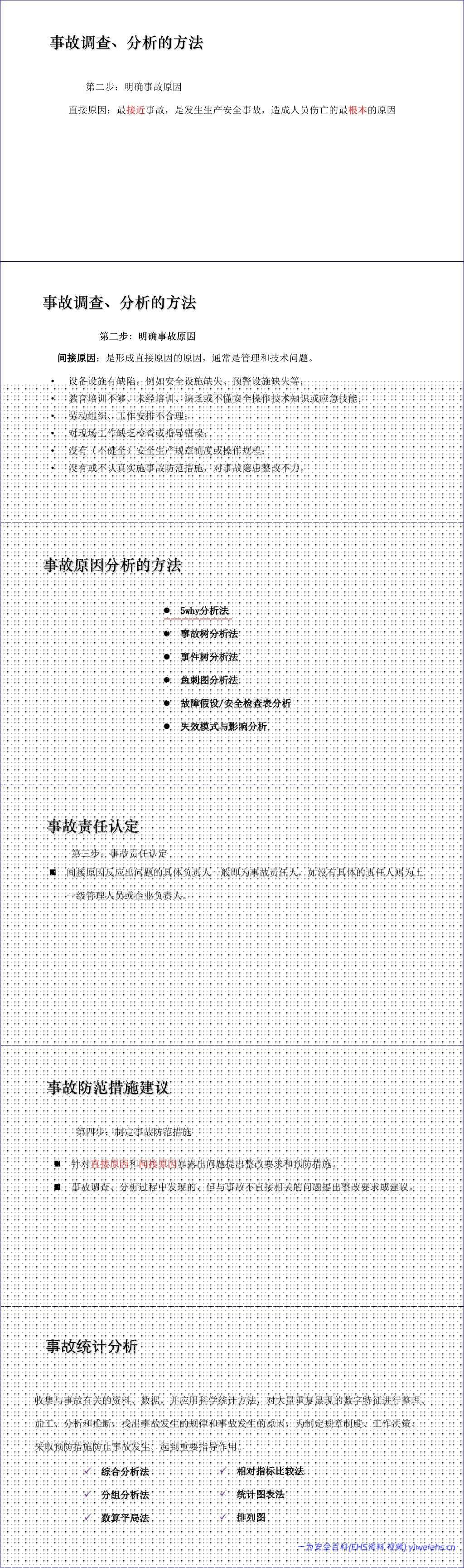 【PPT】安全生产事故管理经验分享(41页)