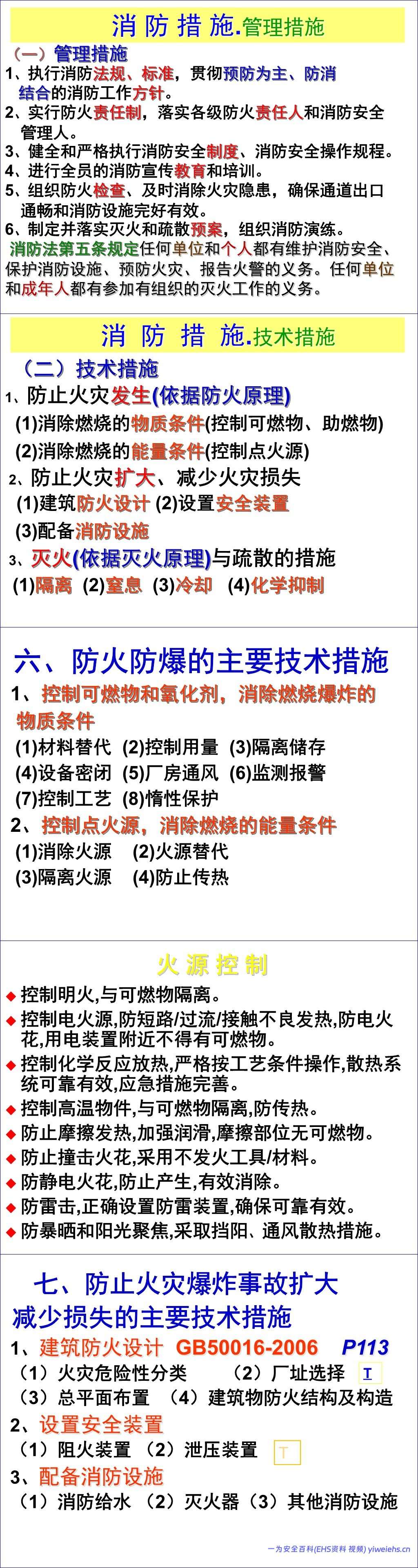 【PPT】防火防爆安全培训