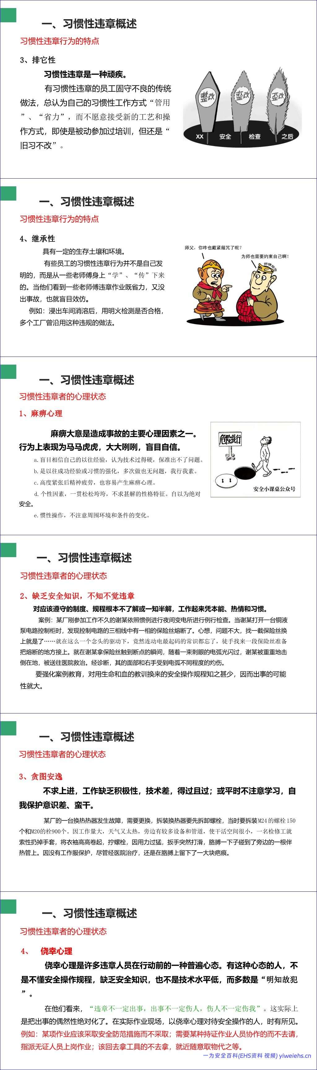 【PPT】2026年治理习惯性违章专题培训