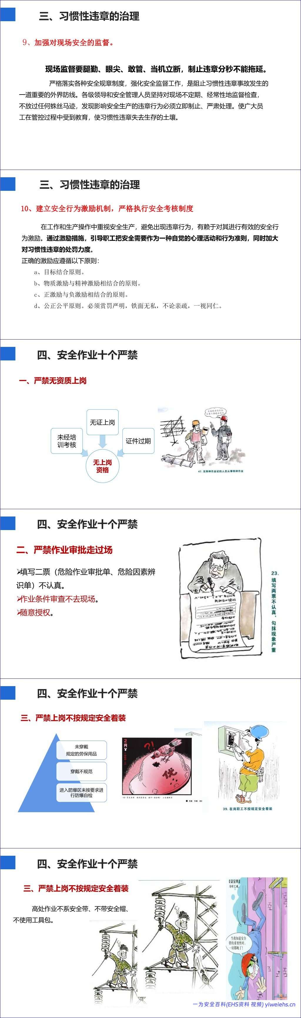 【PPT】2026年治理习惯性违章专题培训