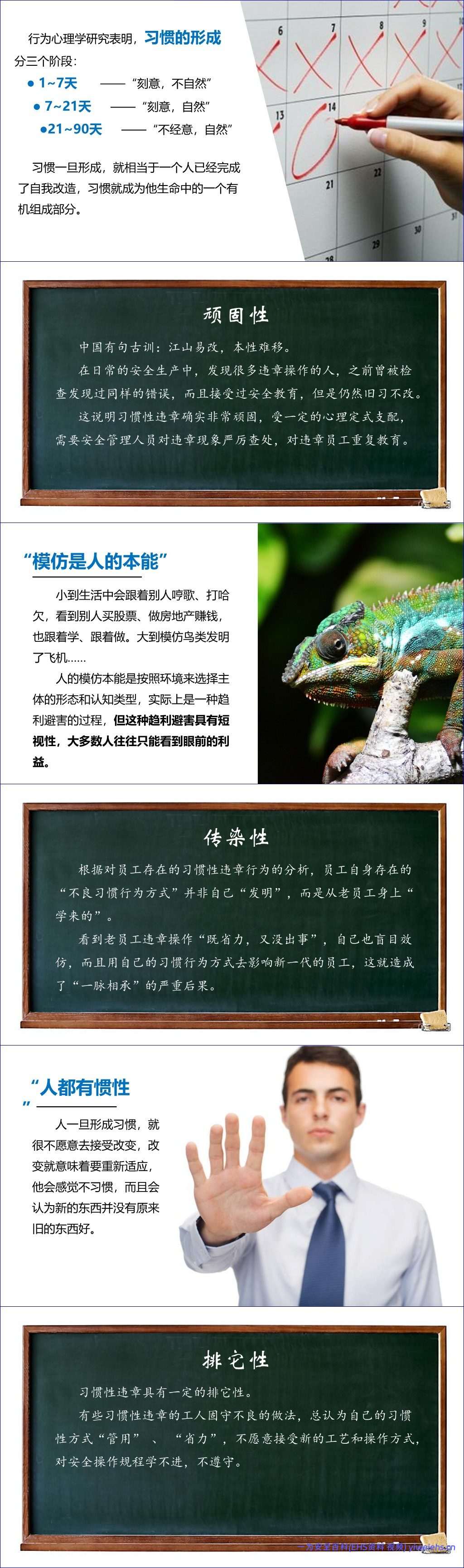 【PPT】习惯性违章发生的原因分析及对策研究