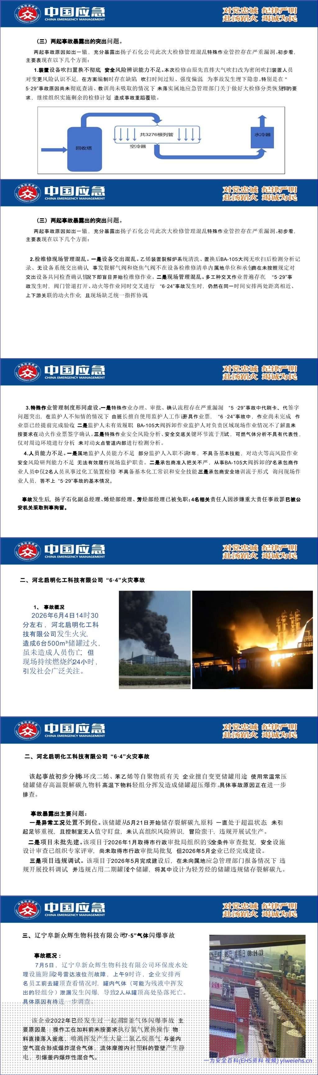 【PPT】 应急管理部典型事故案例通报2026年7月(22 页)