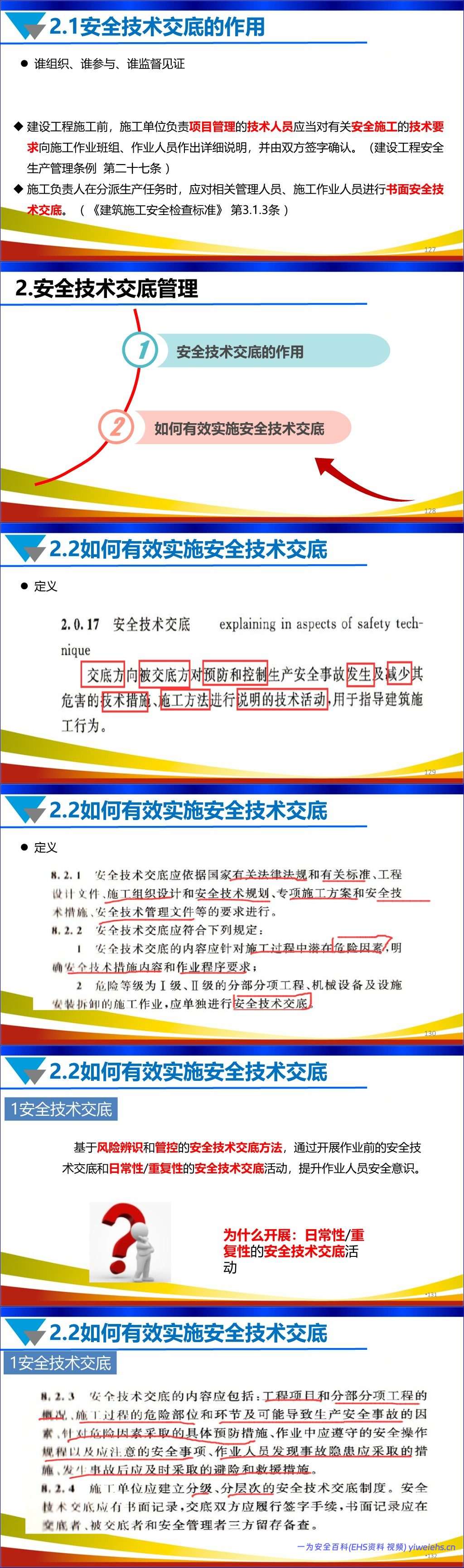 【PPT】安全技术方案和安全技术交底专项培训丨156页