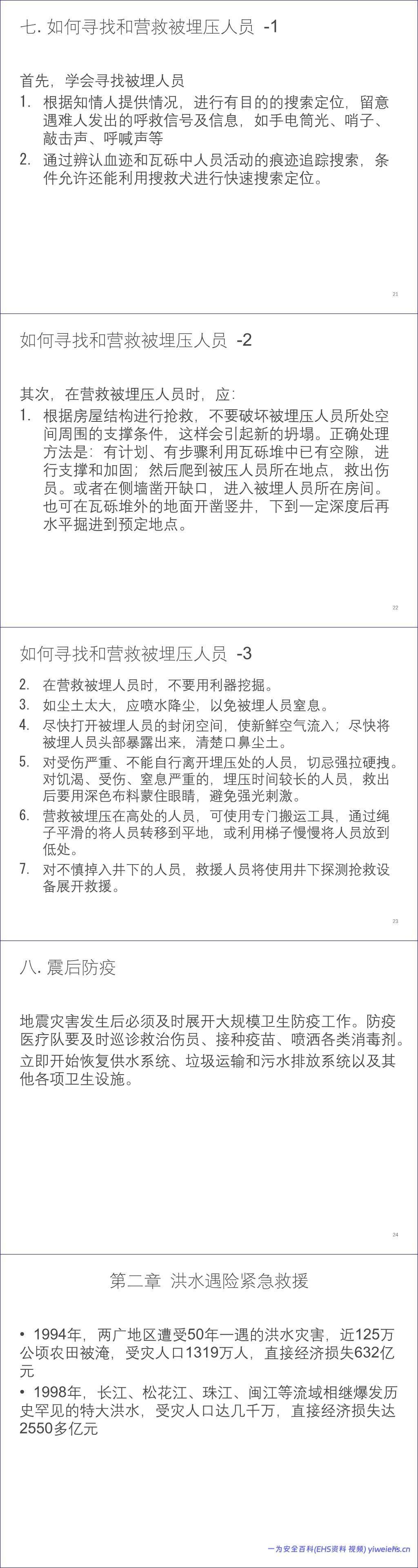 【PPT】全民防灾应急手册