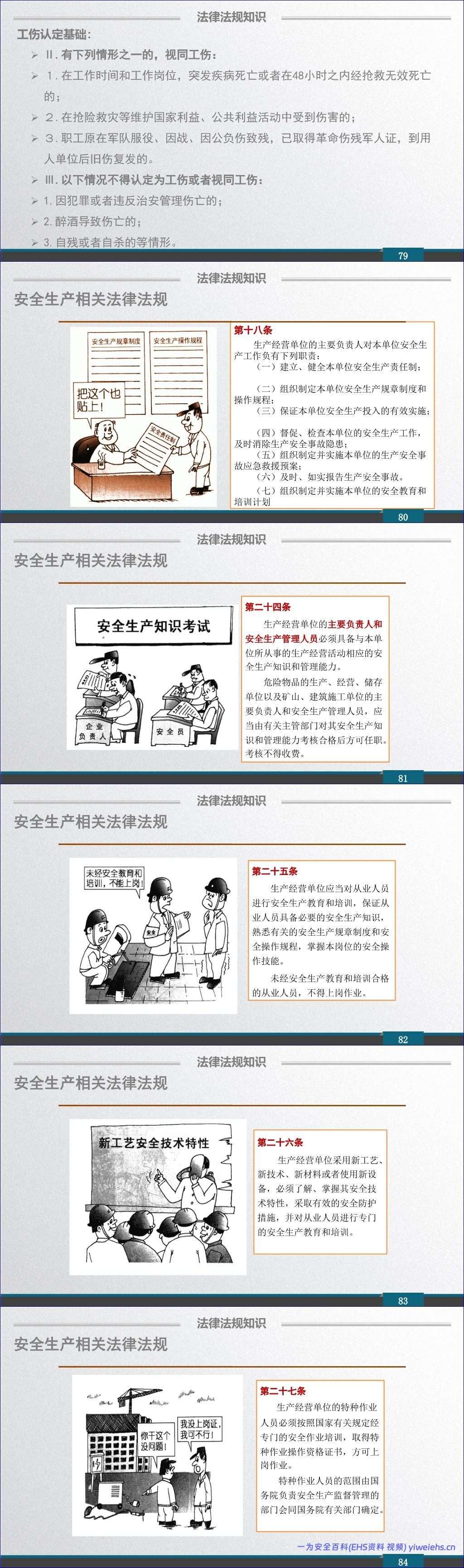 【PPT】新员工安全教育培训(经典版本)