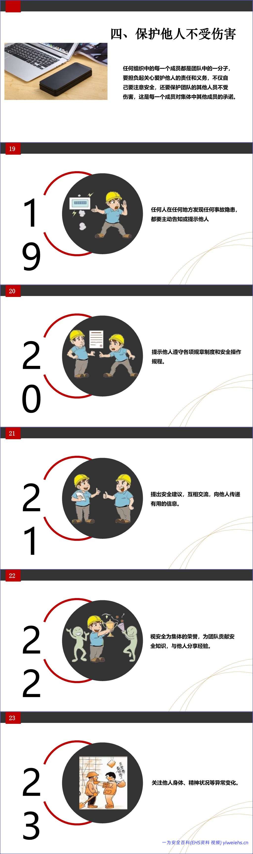 【PPT】什么是四不伤害?做到这24条就是!