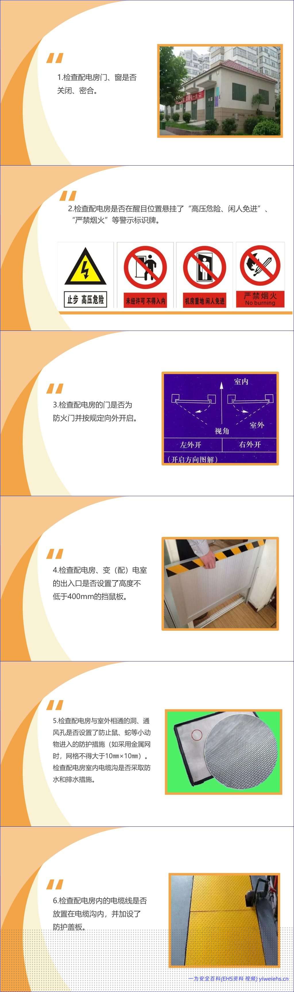 【PPT】配电房安全检查