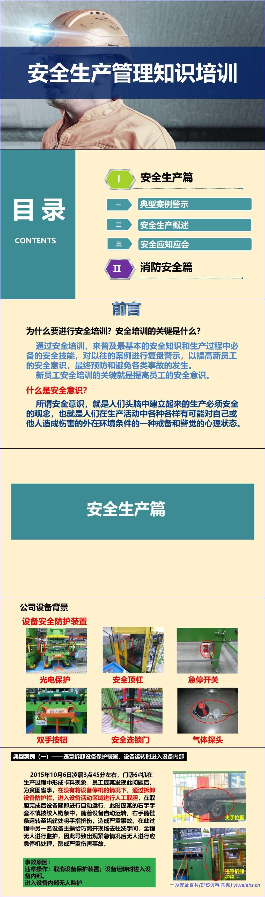【PPT】安全生产管理知识培训(44页)
