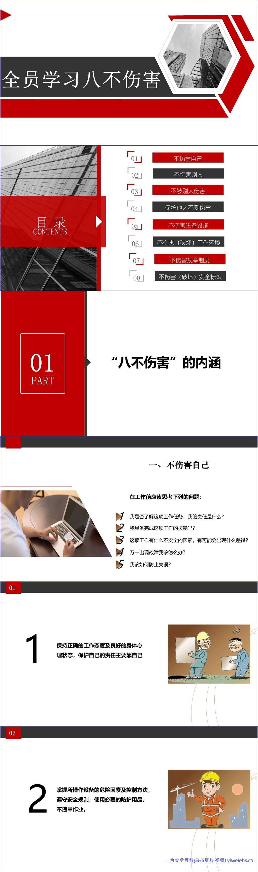 【PPT】八不伤害宣贯课件