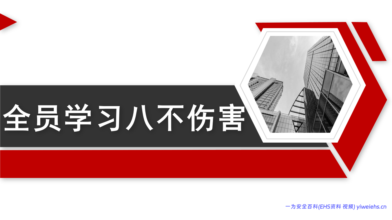 【PPT】八不伤害宣贯课件