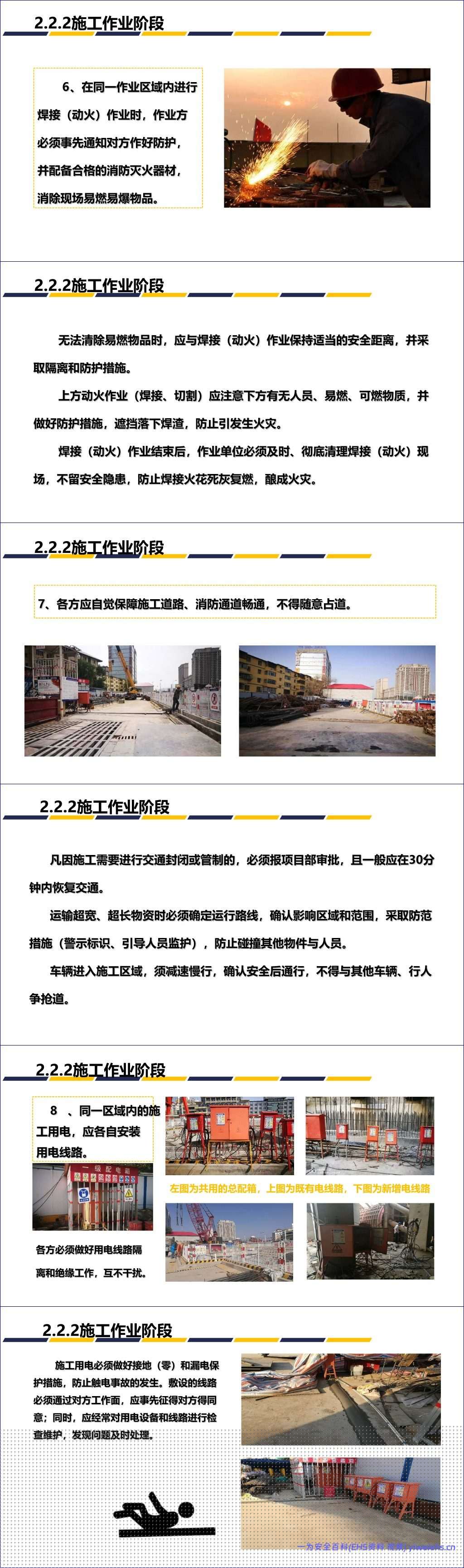 【PPT】交叉作业安全管理培训