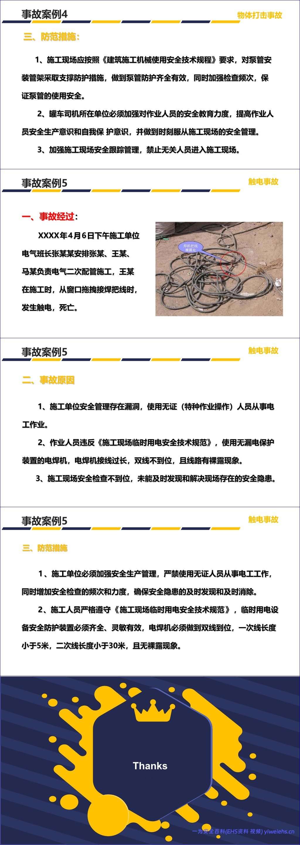【PPT】交叉作业安全管理培训