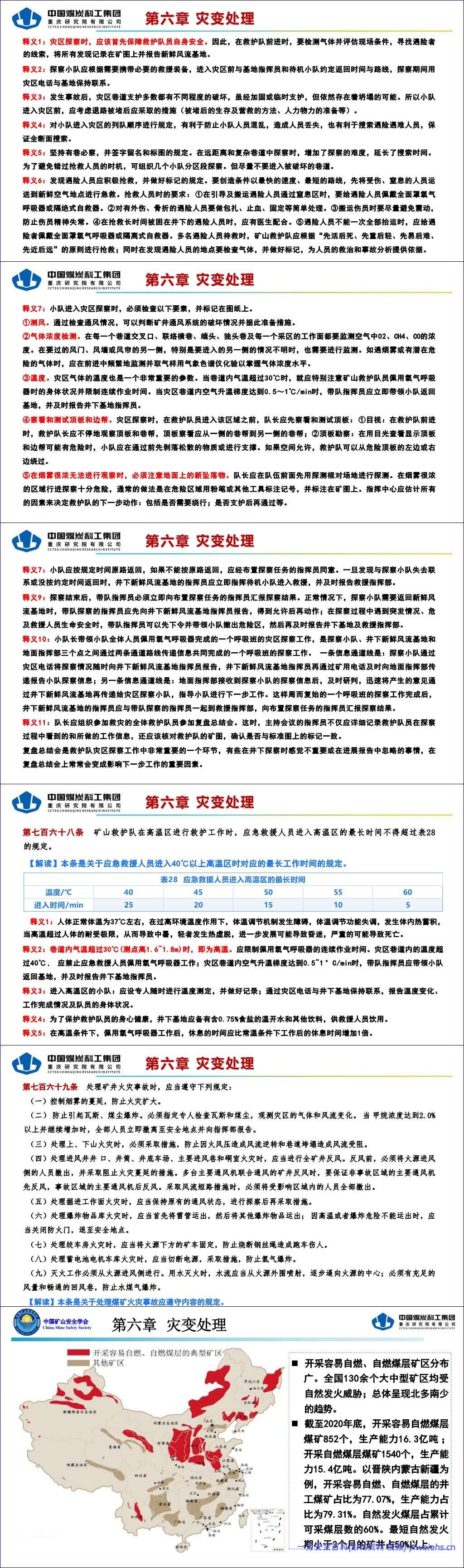 【PPT】《煤矿安全规程》应急救援解读-92页