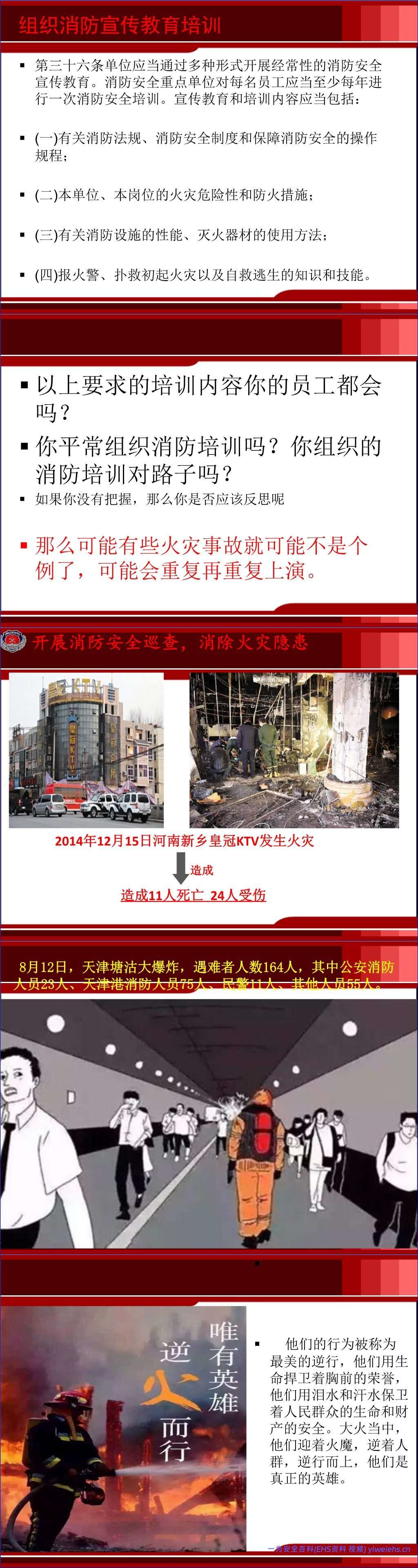 【PPT】企业管理人消防安全培训