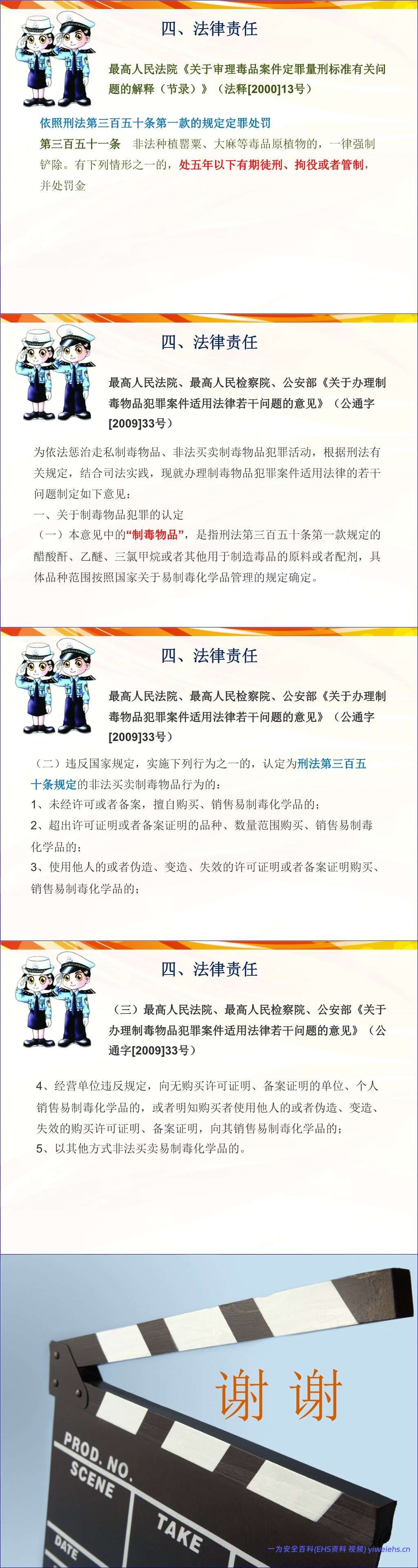【PPT】易制毒化学品安全管理培训-45页