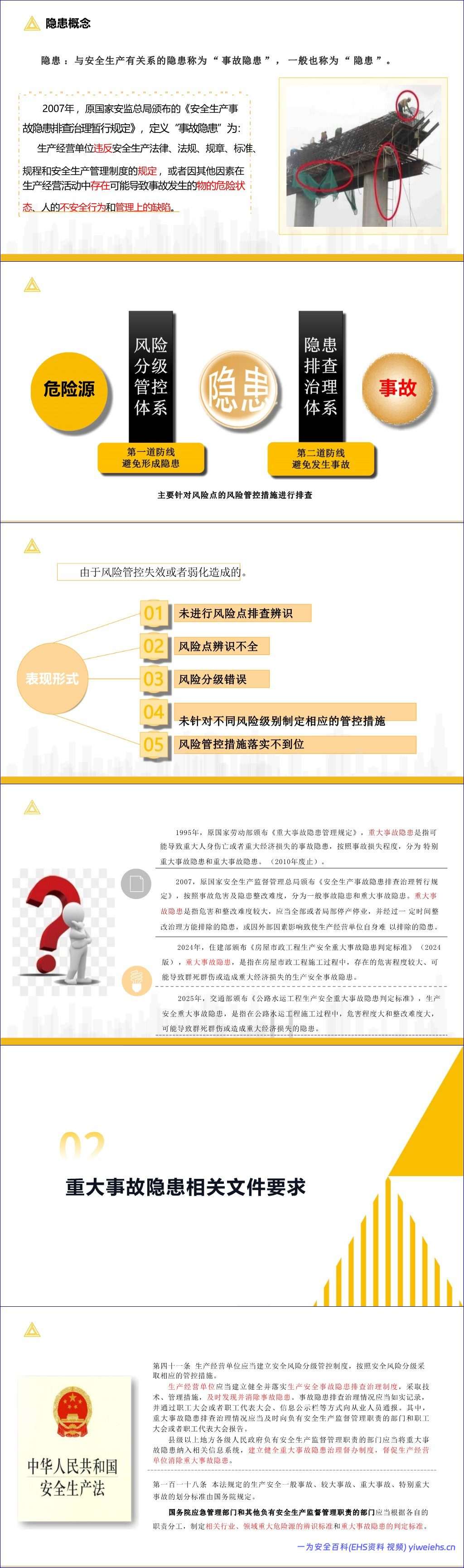 【PPT】《公路水运工程生产安全重大事故隐患判定标准》解读-114页