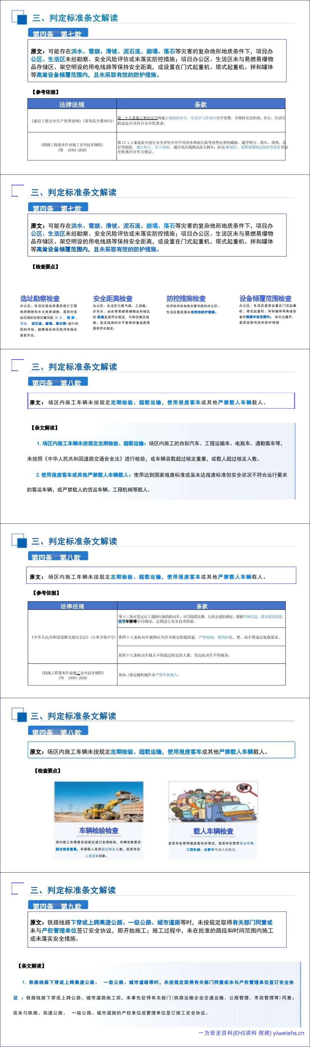【PPT】国家铁路局《铁路建设工程生产安全重大事故隐患判定标准》解读与宣贯179页