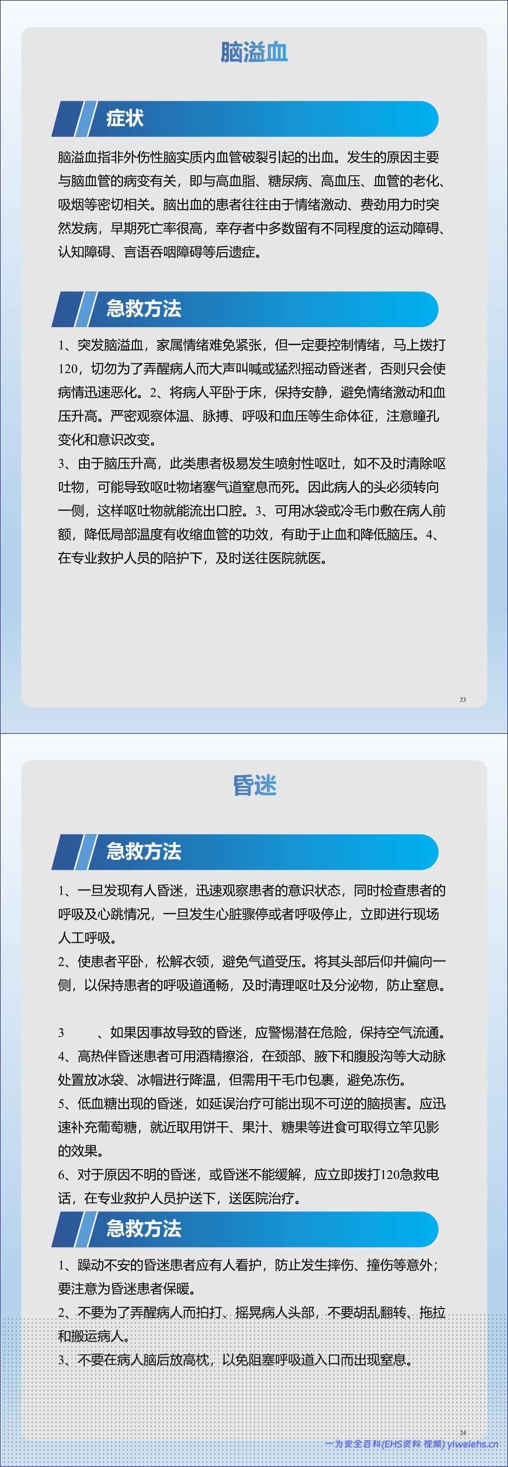 【PPT】2026最新员工突发情况急救手册丨58页