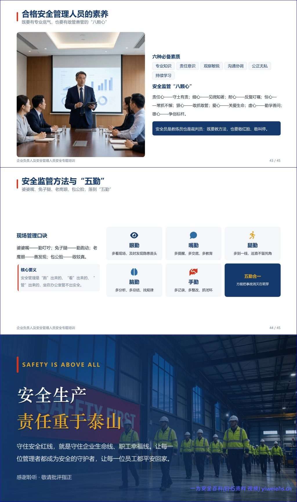 【PPT】2026新版:企业负责人及安全管理人员安全专题培训
