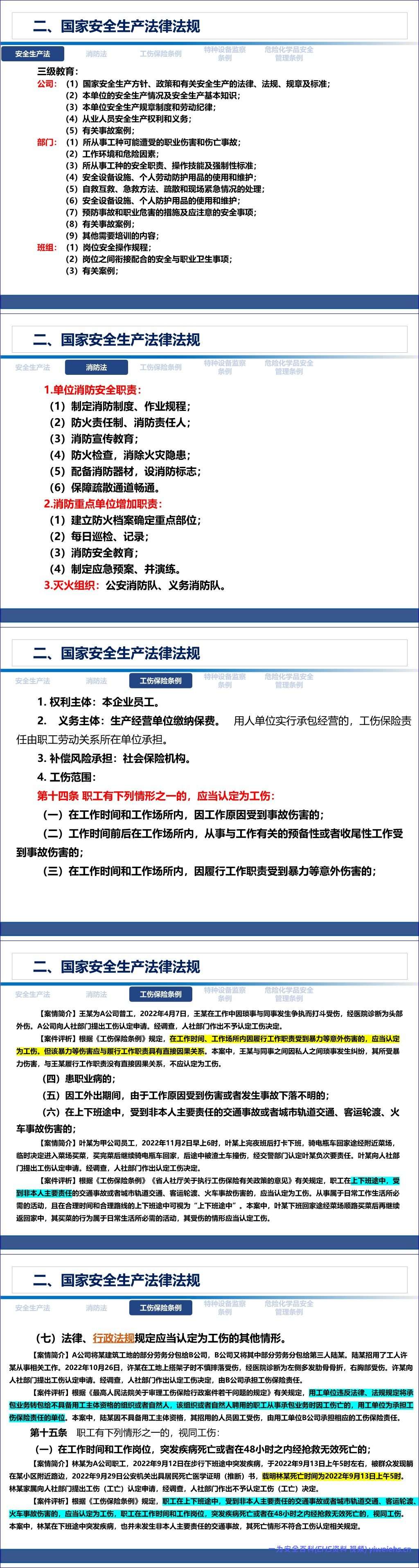 【PPT】2026员工通用安全知识培训课件(89页)