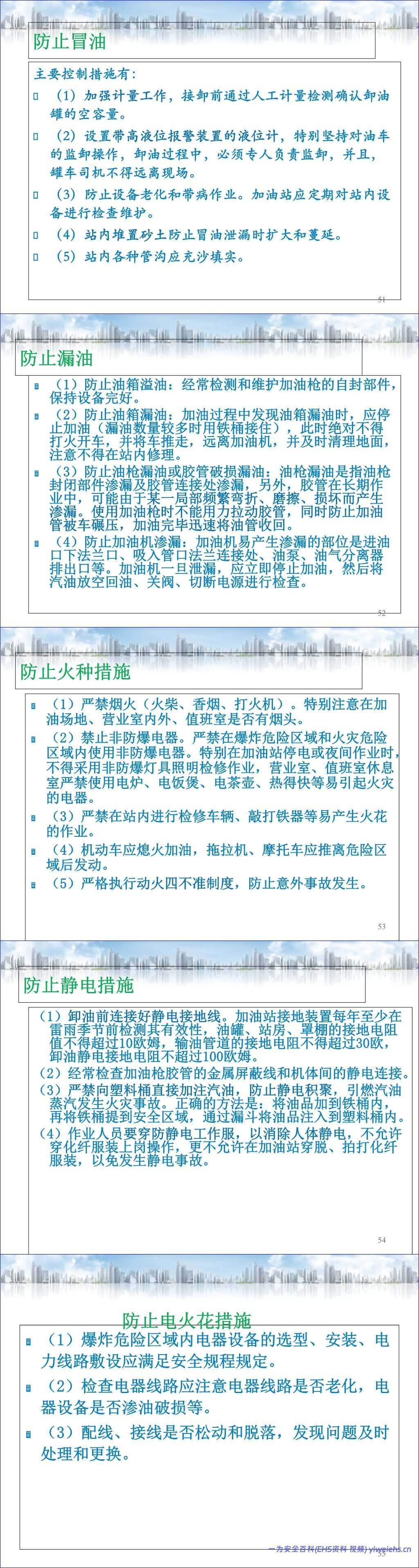 【PPT】典型危险场所的防火防爆