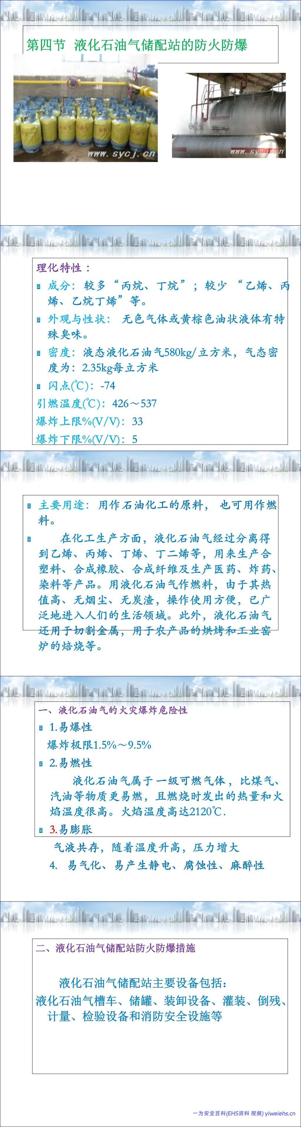 【PPT】典型危险场所的防火防爆