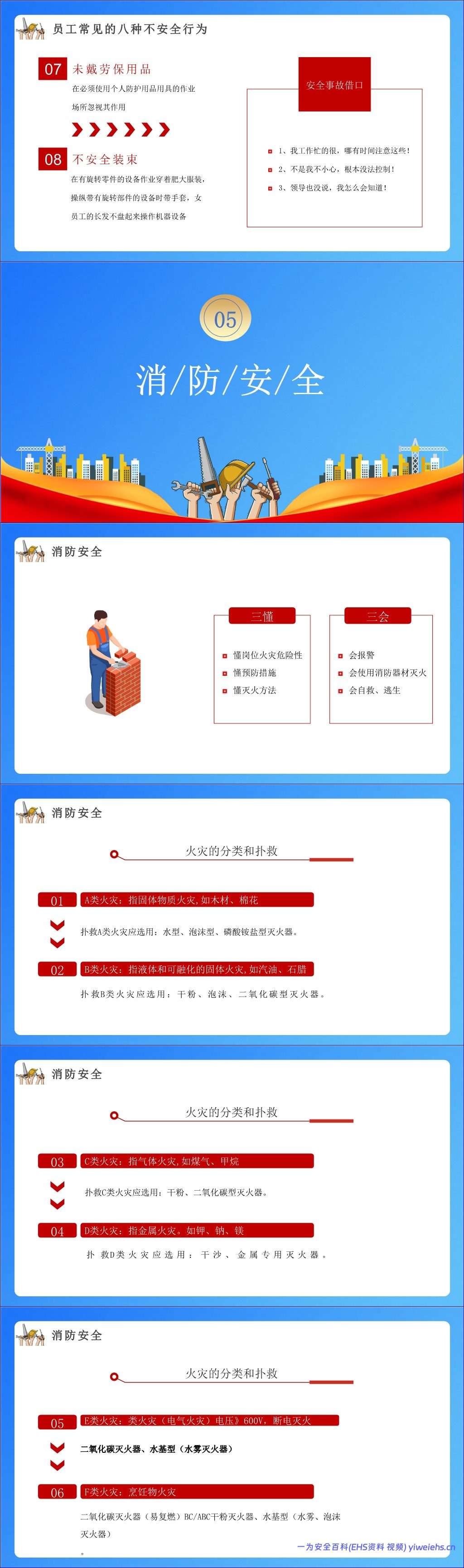 【PPT】国庆节后复工:全体员工安全意识及安全知识培训 74页