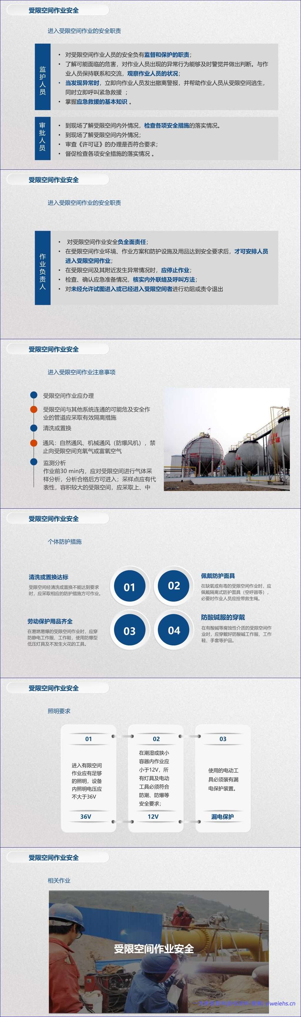 【PPT】特殊危险作业安全管理培训