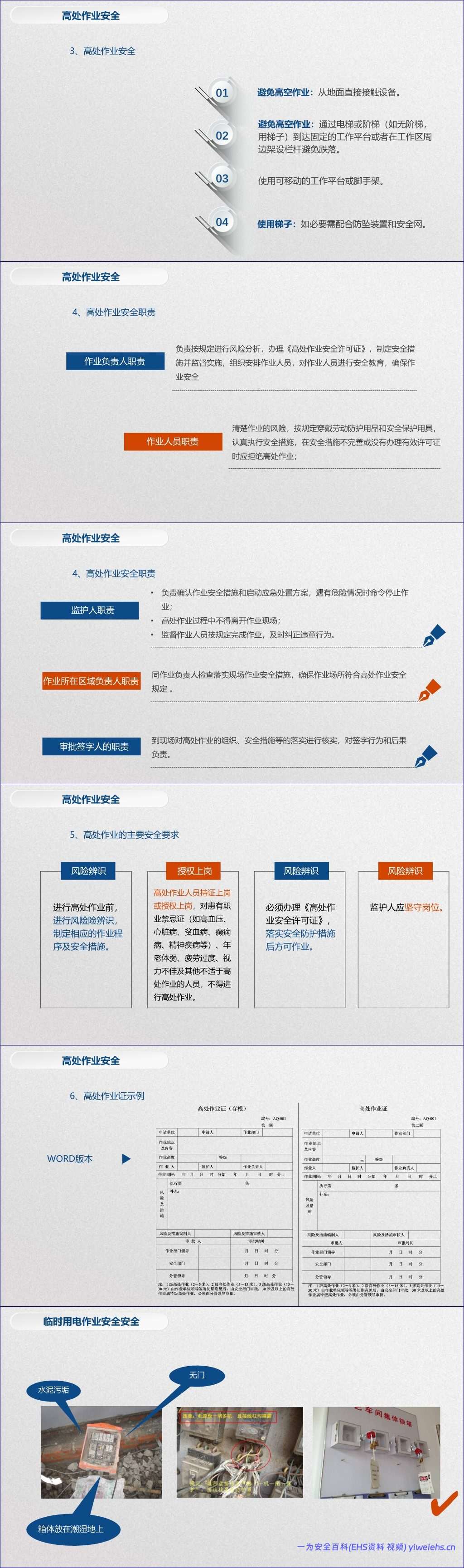 【PPT】特殊危险作业安全管理培训
