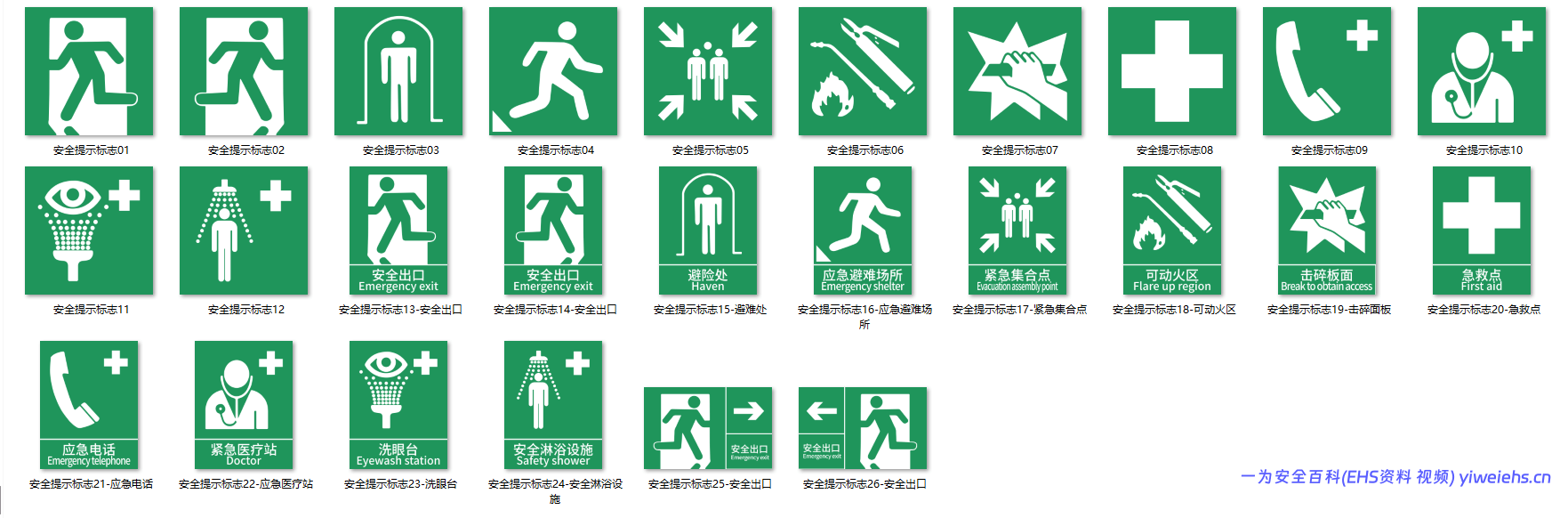 【图片】2026安全警示标志,安全禁止标志,安全指令标志,安全提示标志