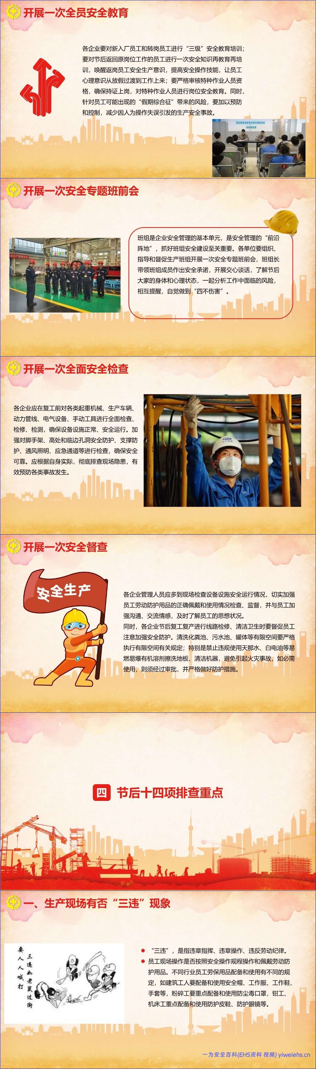 【PPT】国庆节后复工复产:八危、四归、五一、十四重点 – 36页